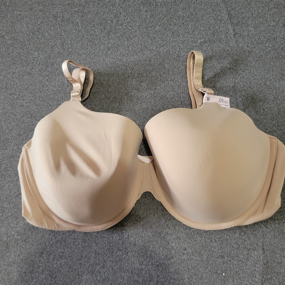 Victoria Secret 38DD Tan Lightly Lined Full Coverage T Shirt